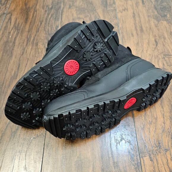 Ugg Emett Duck Boot Black  Waterproof SIZE 7 Mens - Picture 4 of 6